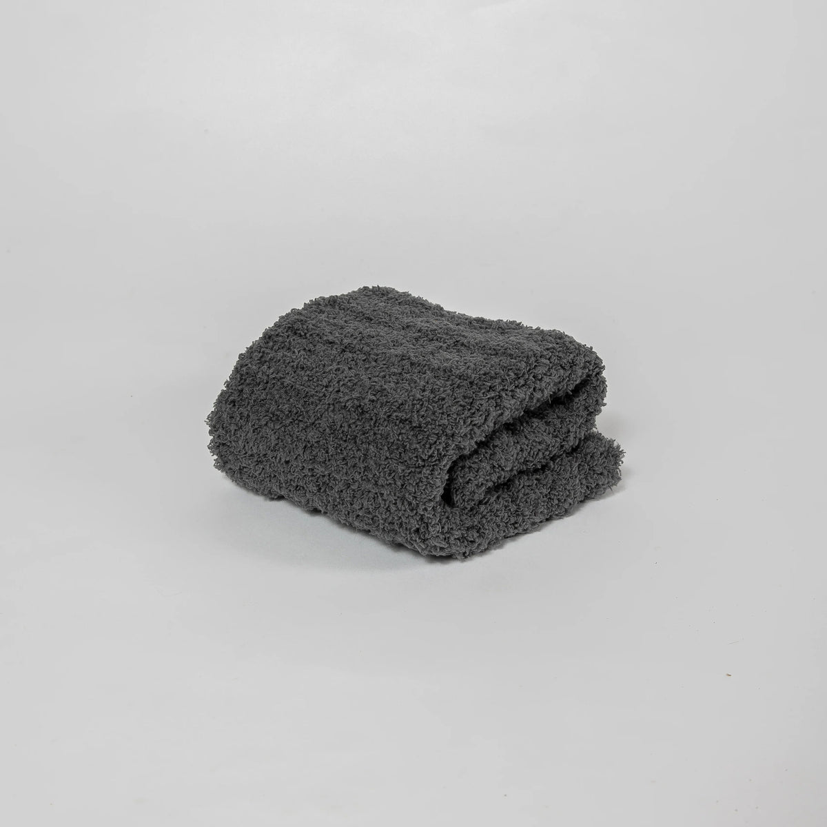 Charcoal Grey Ribbed Lovey-3