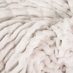 Cream Clouds Double-sided Minky Blanket-8