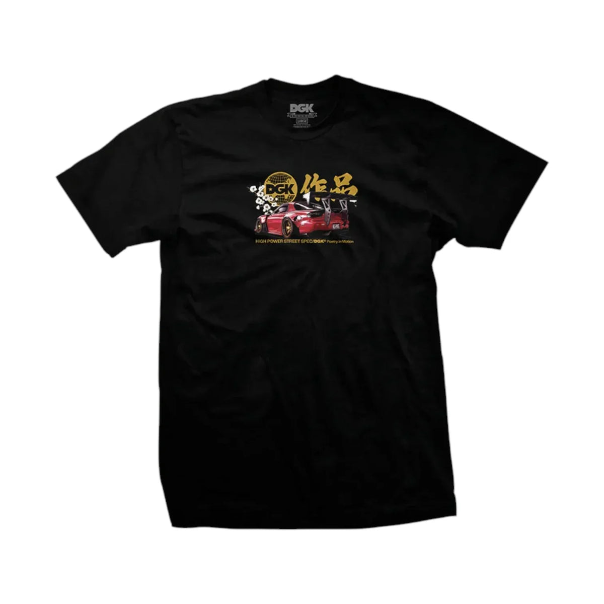 DGK 'Beauty And The Beast' Tee - Black-1