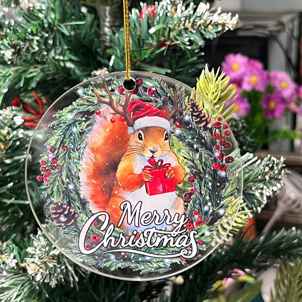Christmas Garland Pendant Ornament-2