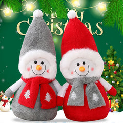 Christmas Snowman Plush Toy Holiday Gift-7