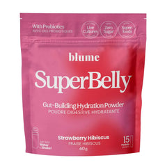 Superbelly Hydration & Gut Mix | Strawberry Hibiscus | Blume-2