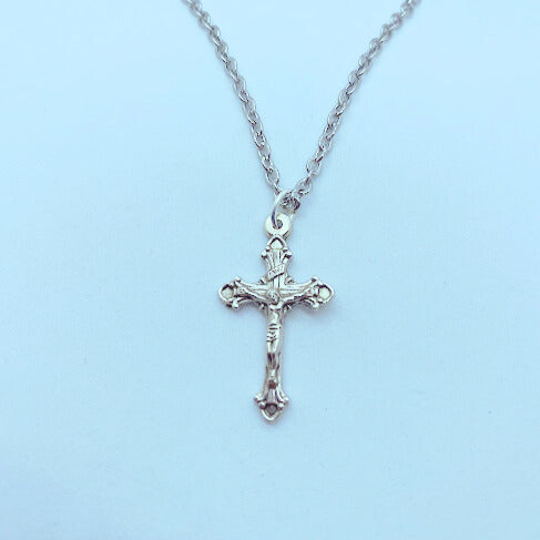 Crucifix Necklace on 18" Chain-1