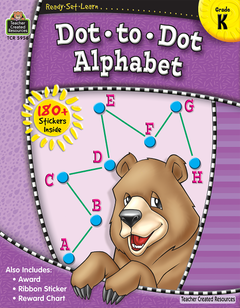 Teacher Created Resources - RSL: Dot•to•Dot Alphabet (Gr. K) - Ages 4+-1