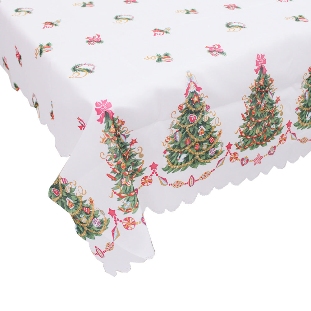 Creative European Tablecloth Christmas Decorations-12