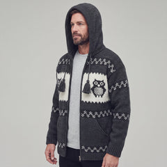 Nocturne Owl Wool Jacket-2