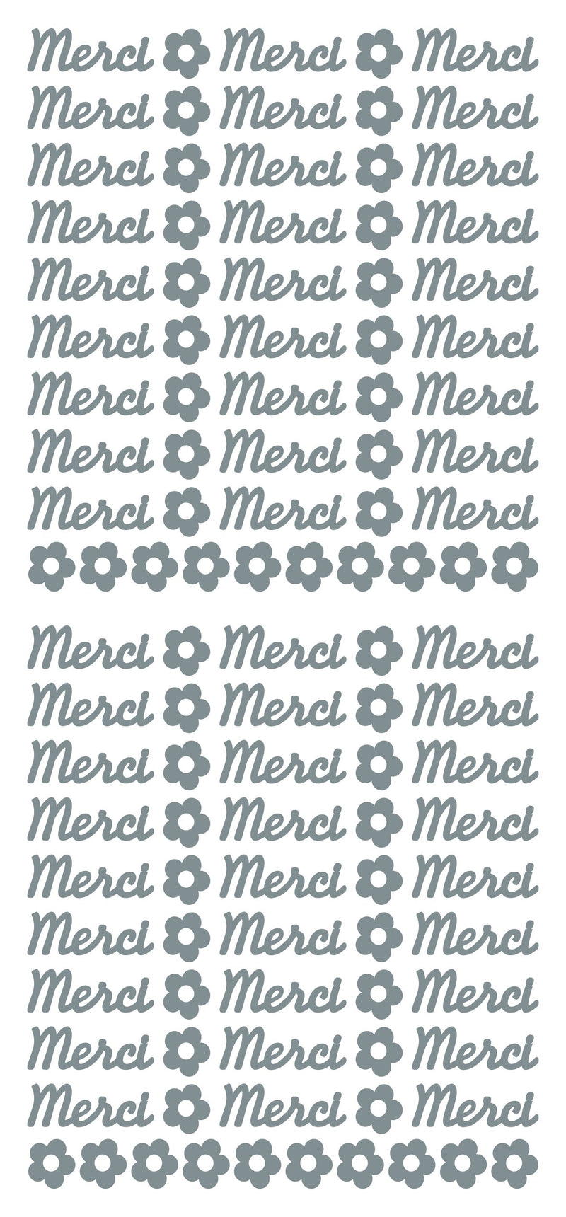 Peel Off Stickers - Merci-2
