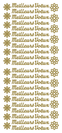 Peel Off Stickers - Meilleurs Voëux-1