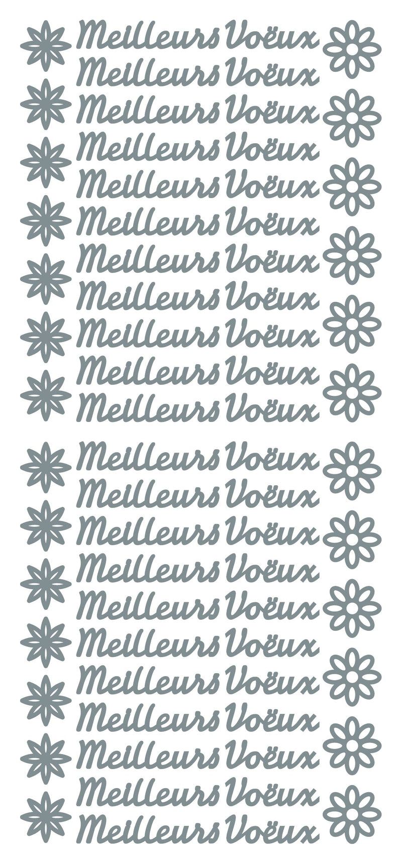 Peel Off Stickers - Meilleurs Voëux-2