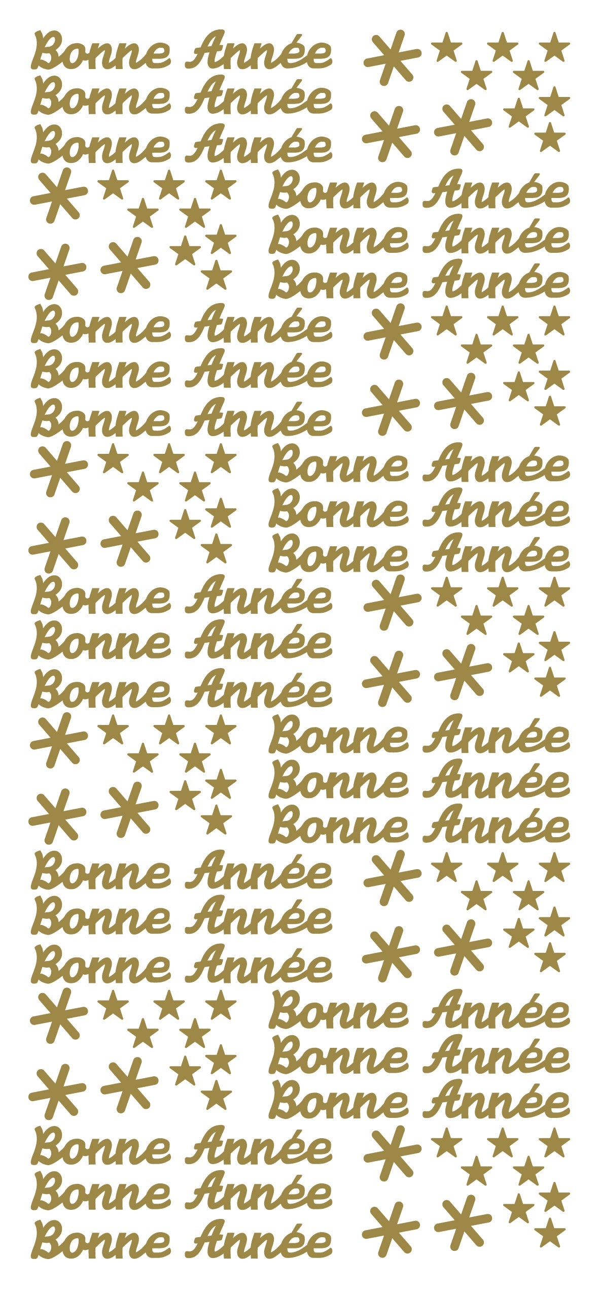 Pegatinas Despegables - Bonne Année