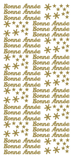 Pegatinas Despegables - Bonne Année-1