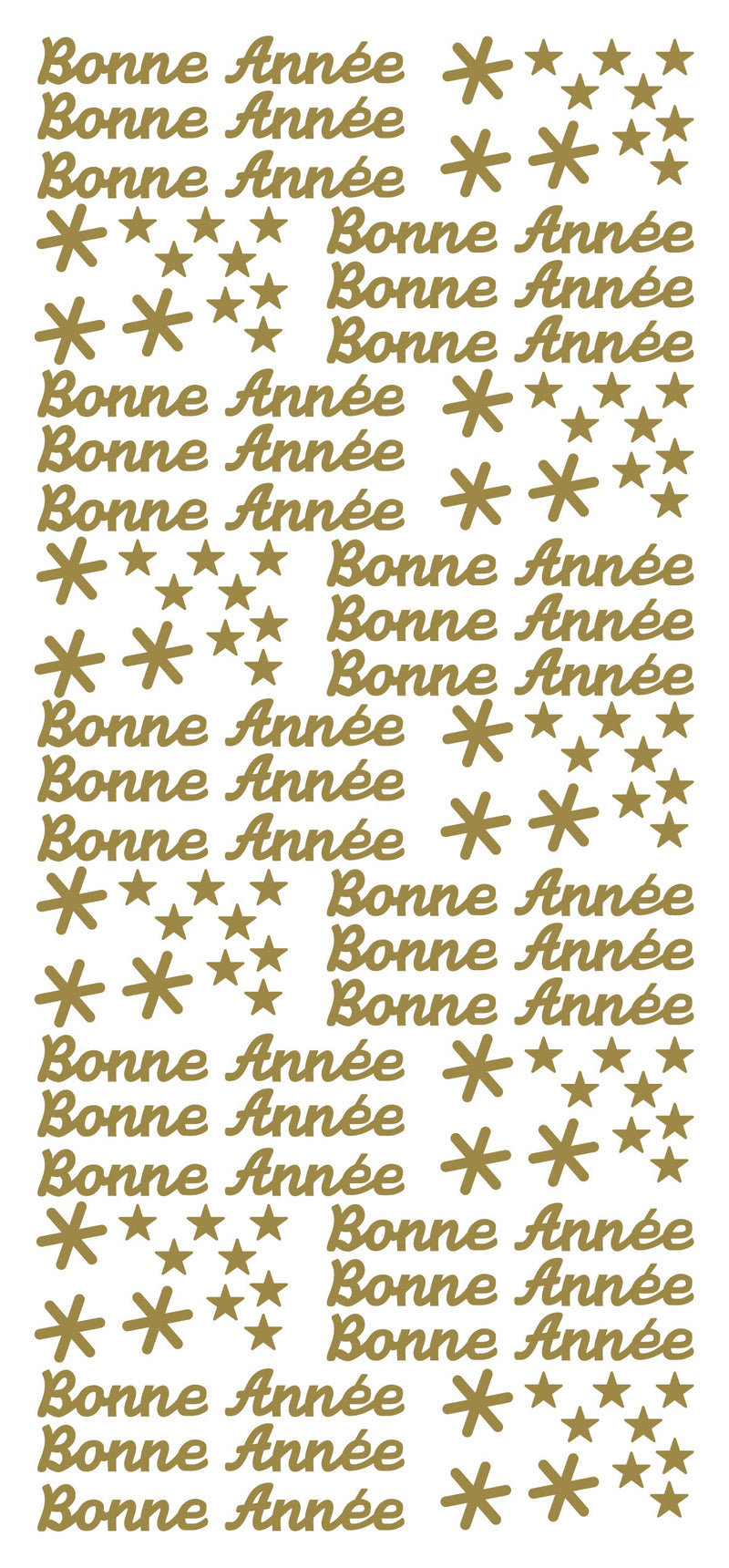 Pegatinas Despegables - Bonne Année-1