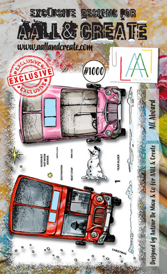 AALL and Create A6 Stamp Set - #1000 - All Aboard-1