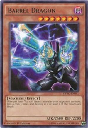 Barrel Dragon (DPBC-EN041) - Duelist Pack: Battle City 1st Edition-1