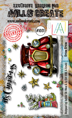 AALL and Create A6 Stamp Set - #1001 - Brum Brum-1