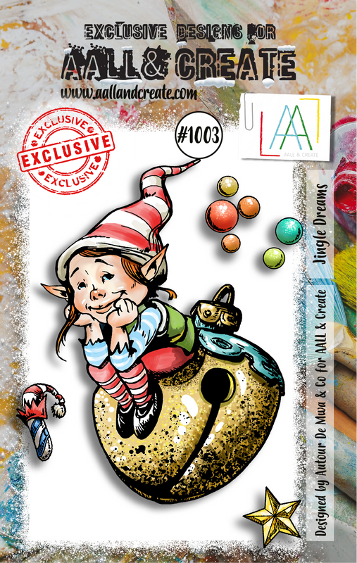 AALL and Create A7 Stamp Set - #1003 - Jingle Dreams-1