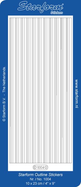 Deco Stickers - Thick/Thin border-1