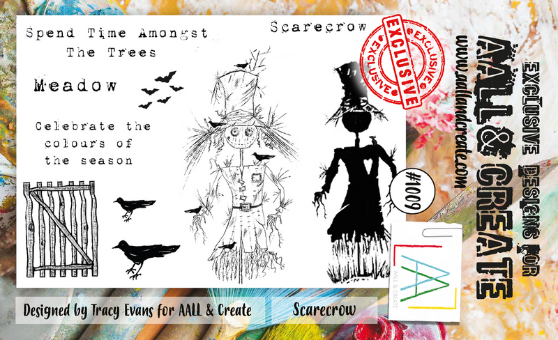 AALL and Create #1009 - A6 Stamp Set - Scarecrow-1
