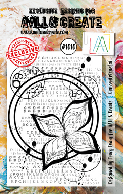 AALL and Create #1010 - A7 Stamp Set - Concentricpetal-1