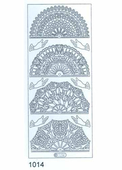 Deco Stickers - Decorative Fans-1