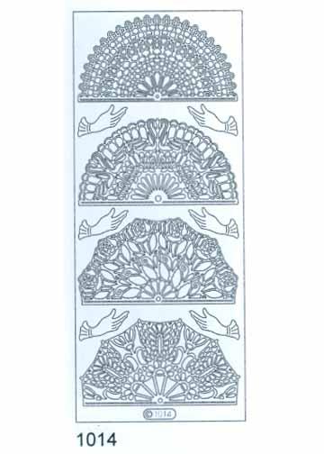 Deco Stickers - Decorative Fans-1