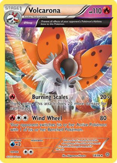 Volcarona (18) 18/98 - XY  Ancient Origins-1