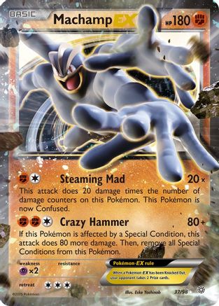 Machamp EX/98 - XY  Ancient Origins Holofoil-1