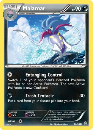 Malamar 46/98 - XY  Ancient Origins Reverse Holofoil-1