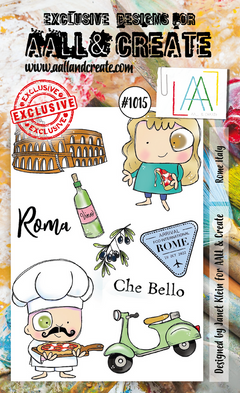 AALL and Create A6 Stamp Set - #1015 - Rome Italy-1