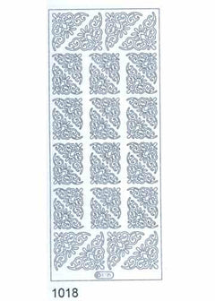 Deco Stickers - Small Corner Flowers-1