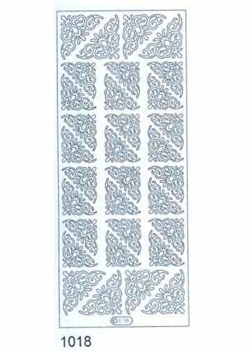 Deco Stickers - Small Corner Flowers-1