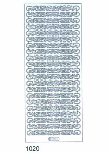 Deco Stickers - Borders Scrolls-1