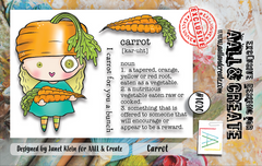 AALL and Create #1020 - A7 Stamp Set - Carrot-1