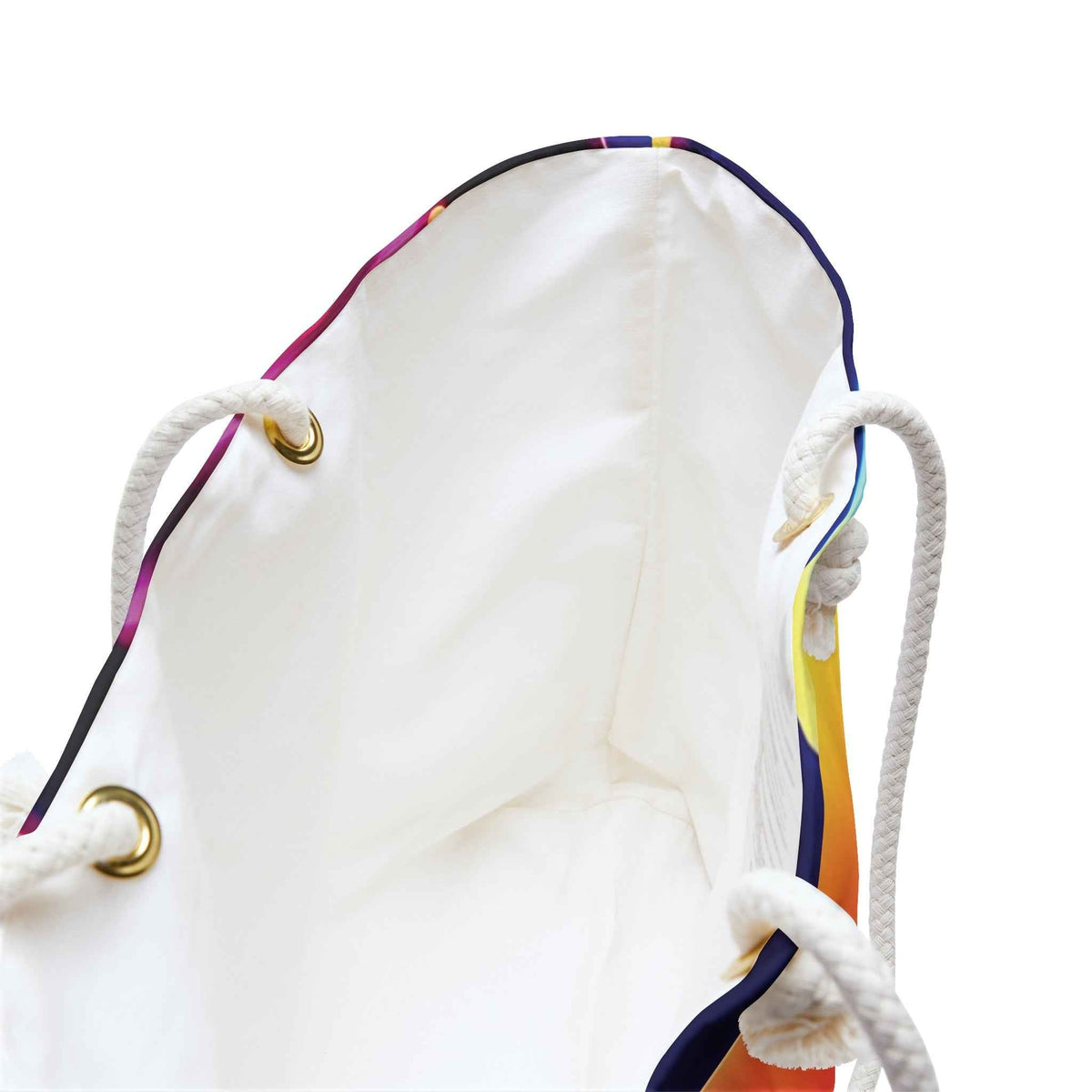 Neon Bubble Abstract Weekender Bag | Colorful Gradient Spheres | Moms Carryon-7