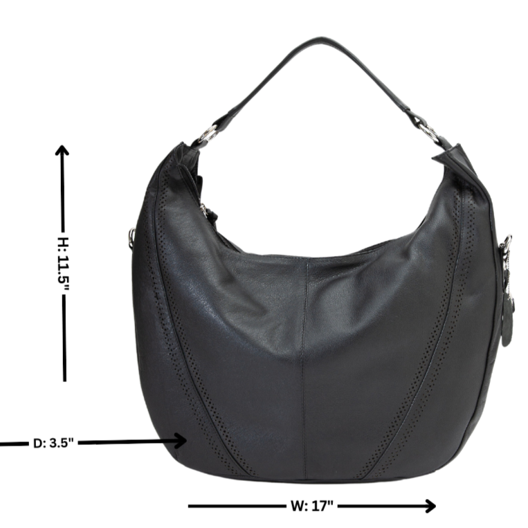 Large Hobo Crossbody Bag-7