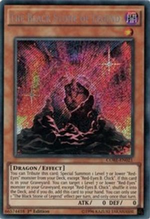 The Black Stone of Legend (CORE-EN021) - Clash of Rebellions 1st Edition-1