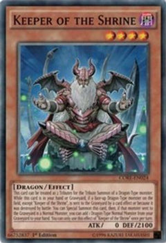 Keeper of the Shrine (CORE-EN024) - Clash of Rebellions 1st Edition-1