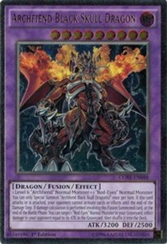Archfiend Black Skull Dragon (UTR) (CORE-EN048) - Clash of Rebellions Unlimited-1