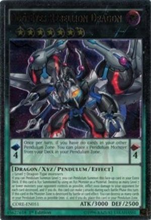 Odd-Eyes Rebellion Dragon (UTR) (CORE-EN051) - Clash of Rebellions 1st Edition-1