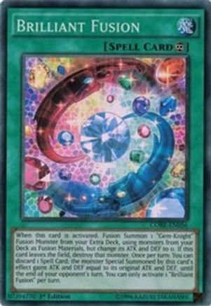 Brilliant Fusion (CORE-EN056) - Clash of Rebellions 1st Edition-1