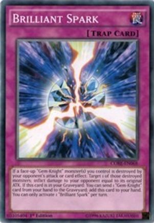 Brilliant Spark (CORE-EN068) - Clash of Rebellions 1st Edition-1