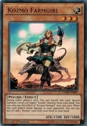 Kozmo Farmgirl (CORE-EN082) - Clash of Rebellions 1st Edition-1