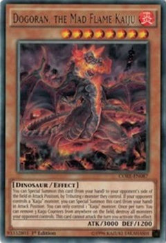 Dogoran, the Mad Flame Kaiju (CORE-EN087) - Clash of Rebellions Unlimited-1