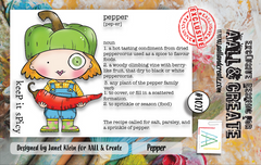 AALL and Create #1027 - A7 Stamp Set - Pepper-1