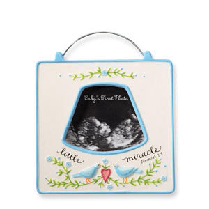 Little Miracle Ultrasound Frame in Blue-1