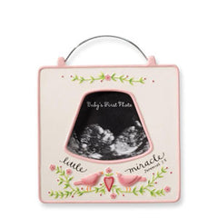 Little Miracle Ultrasound Frame in Pink-1