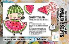 AALL and Create #1030 - A7 Stamp Set - Watermelon-1