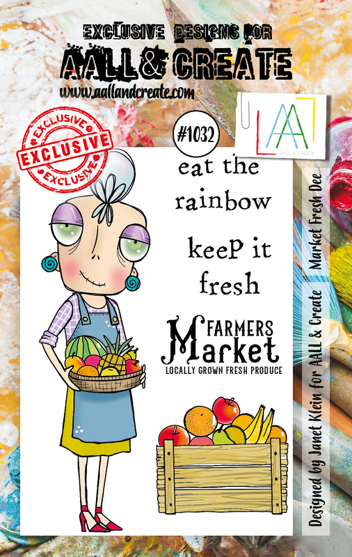 AALL and Create #1032 - Set de tampons A7 - Market Fresh Dee-1
