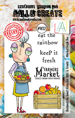 AALL and Create #1032 - Set de tampons A7 - Market Fresh Dee-1