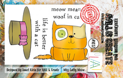 AALL and Create  A7 Stamp Set - 1037 - Miss Catty Meow-1